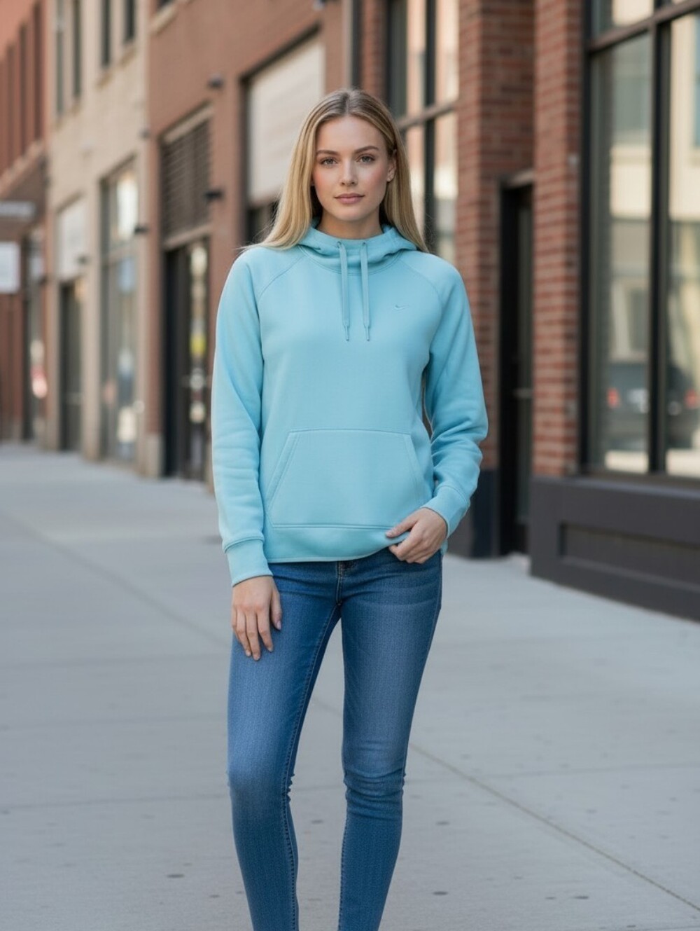 Nike Women's Size Small Training Performance Fleece Hoodie Gym Running